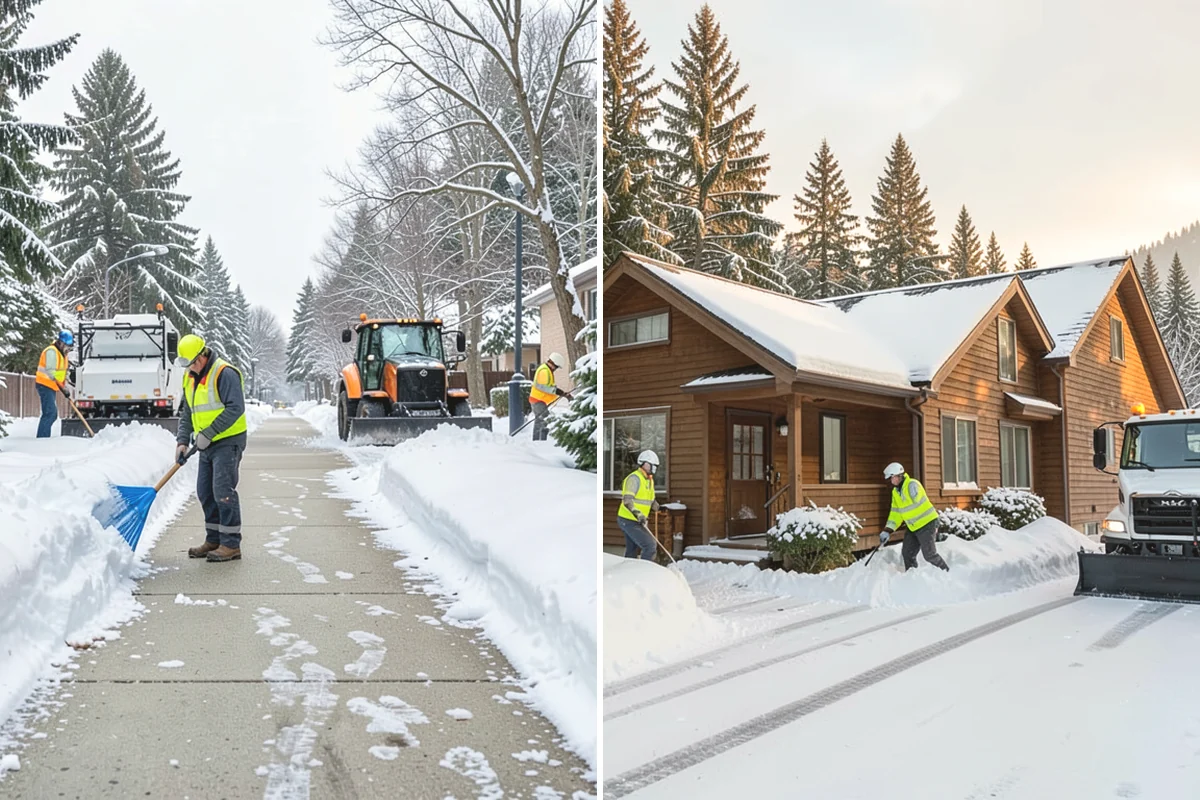 Ice Hazard Response in Steilacoom, Pierce County, WA - Receive the hazard report and confirm the location