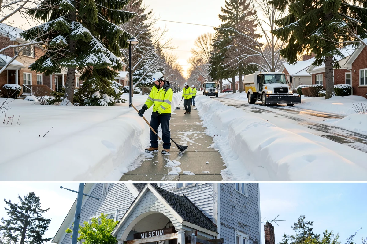 Ice Hazard Response in Steilacoom, Pierce County, WA - Ice hazard response is available throughout the winter season whenever freeze conditions create sudden slip dangers.