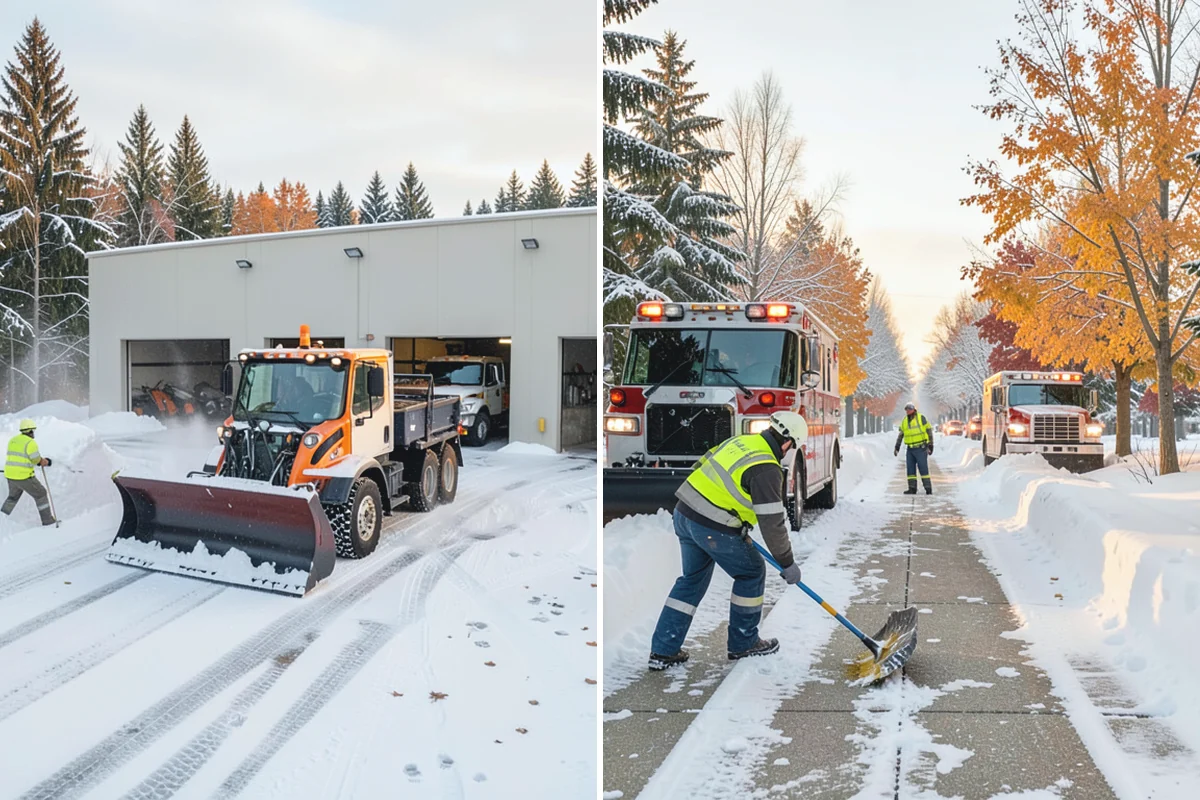 Ice Hazard Response in Sumner, Pierce County, WA - Receive the hazard report and confirm the location