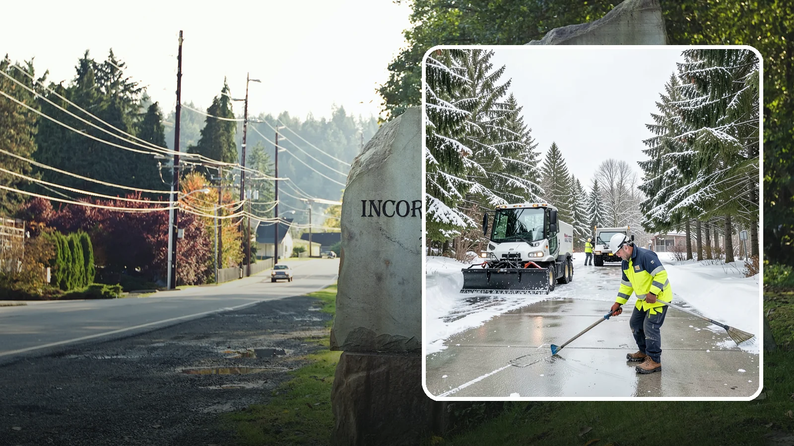Ice Hazard Response in Wilkeson, Pierce County, WA - We respond rapidly across Western Washington to eliminate ice hazards on your property before they cause a fall or a liability...