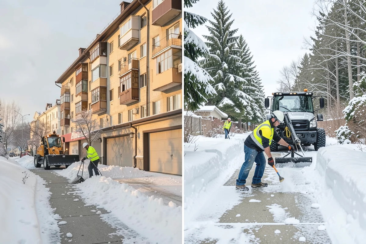 Ice Hazard Response in Wilkeson, Pierce County, WA - Receive the hazard report and confirm the location
