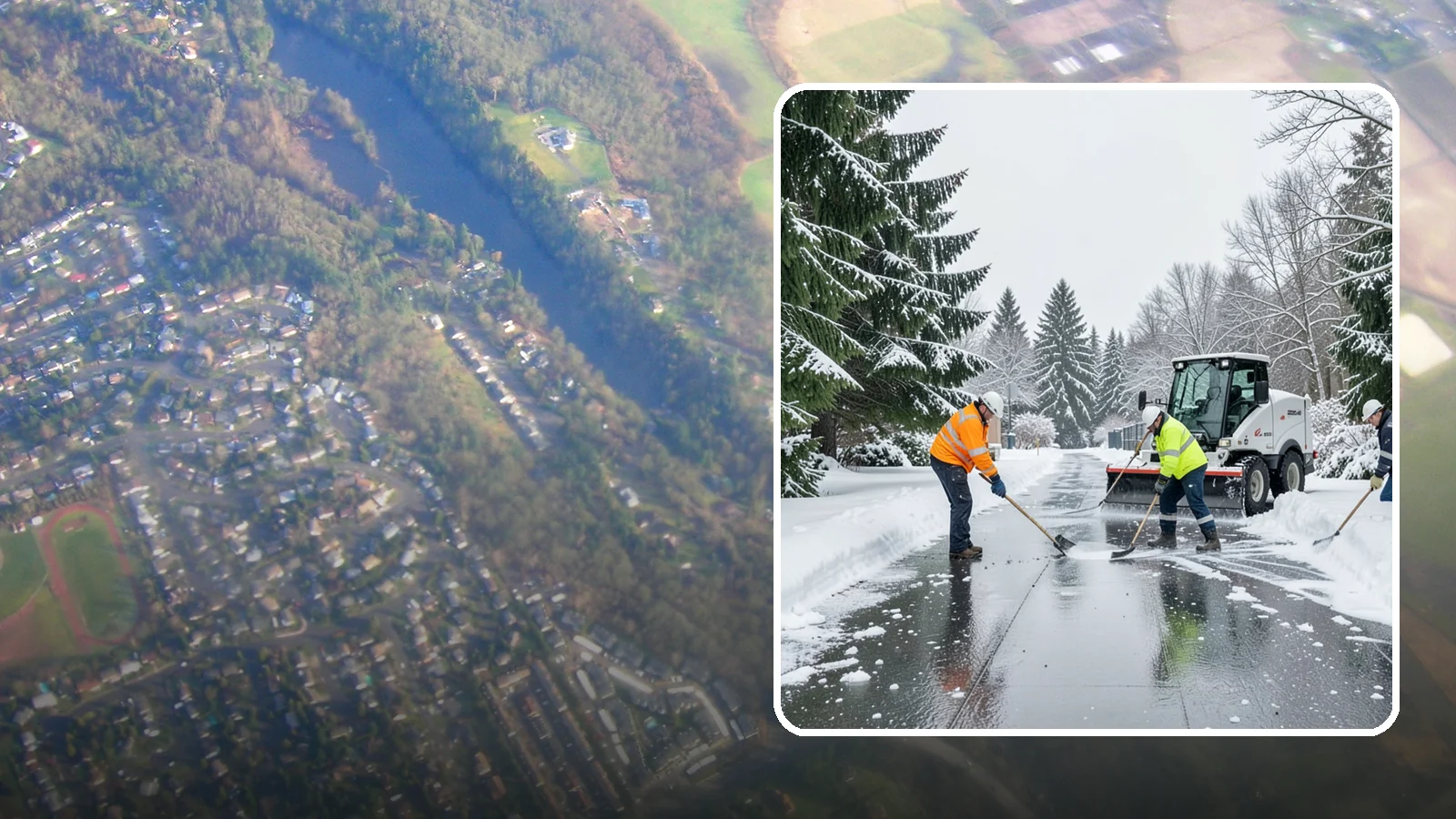 Ice Management Services in Algona, King County, WA - Comprehensive ice management keeps Western Washington properties safe through the freeze-thaw cycles that define our maritime...