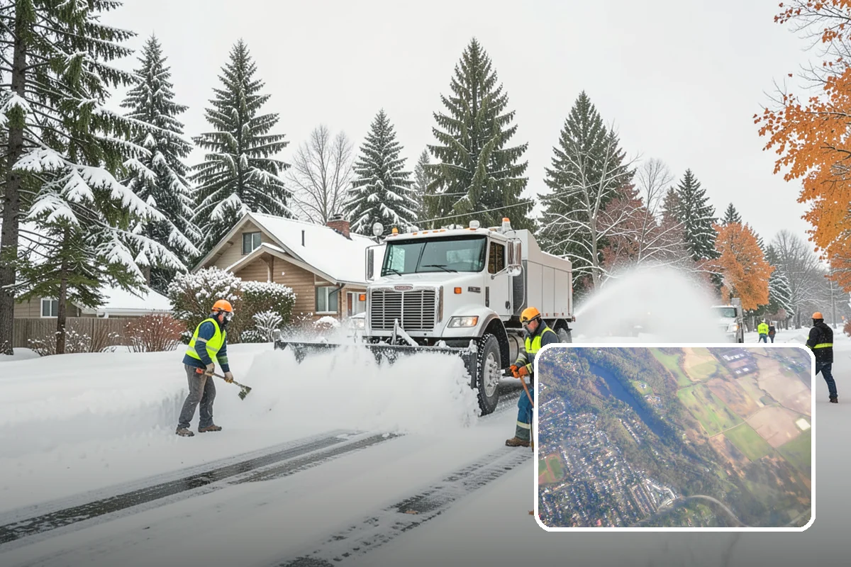 Ice Management Services in Algona, King County, WA - Prevents the overnight refreeze that causes most Puget Sound slip-and-fall claims
