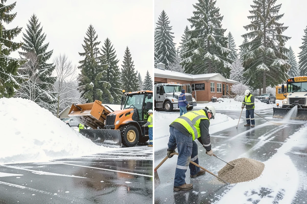 Ice Management Services in Algona, King County, WA - Assess the property for shade, drainage, and cold-air pooling zones