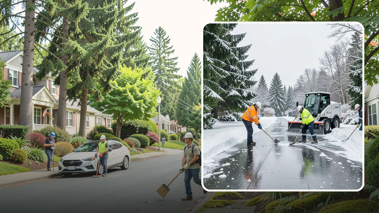 Ice Management Services in Beaux Arts Village, King County, WA - Comprehensive ice management keeps Western Washington properties safe through the freeze-thaw cycles that define our maritime...