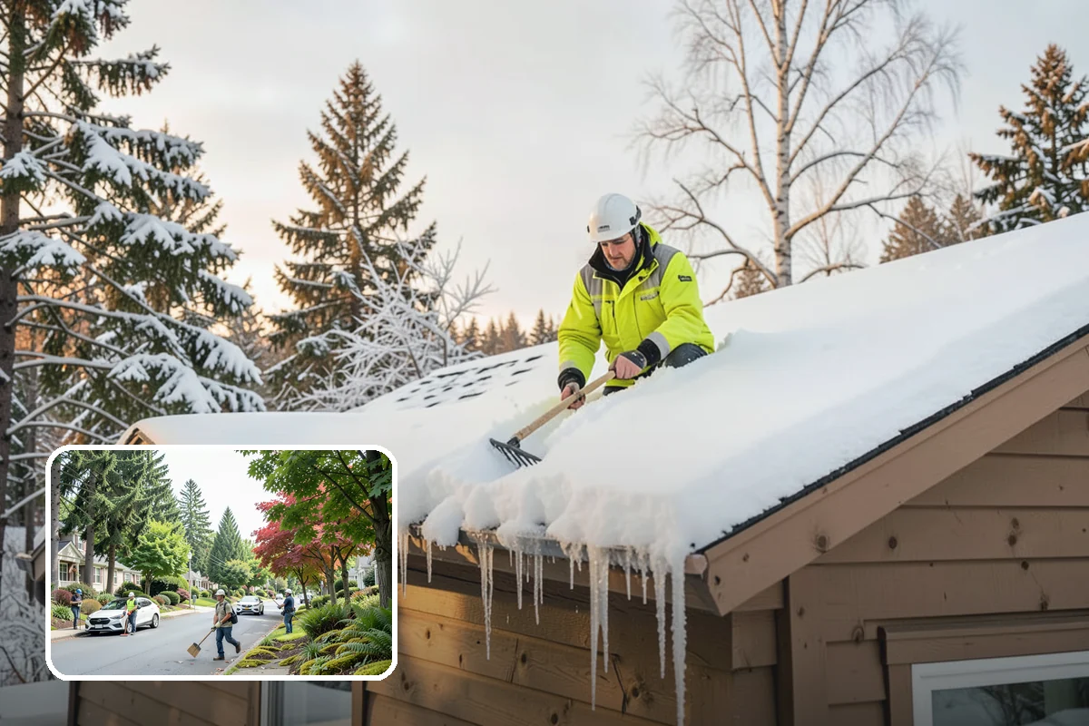 Ice Management Services in Beaux Arts Village, King County, WA - Prevents the overnight refreeze that causes most Puget Sound slip-and-fall claims