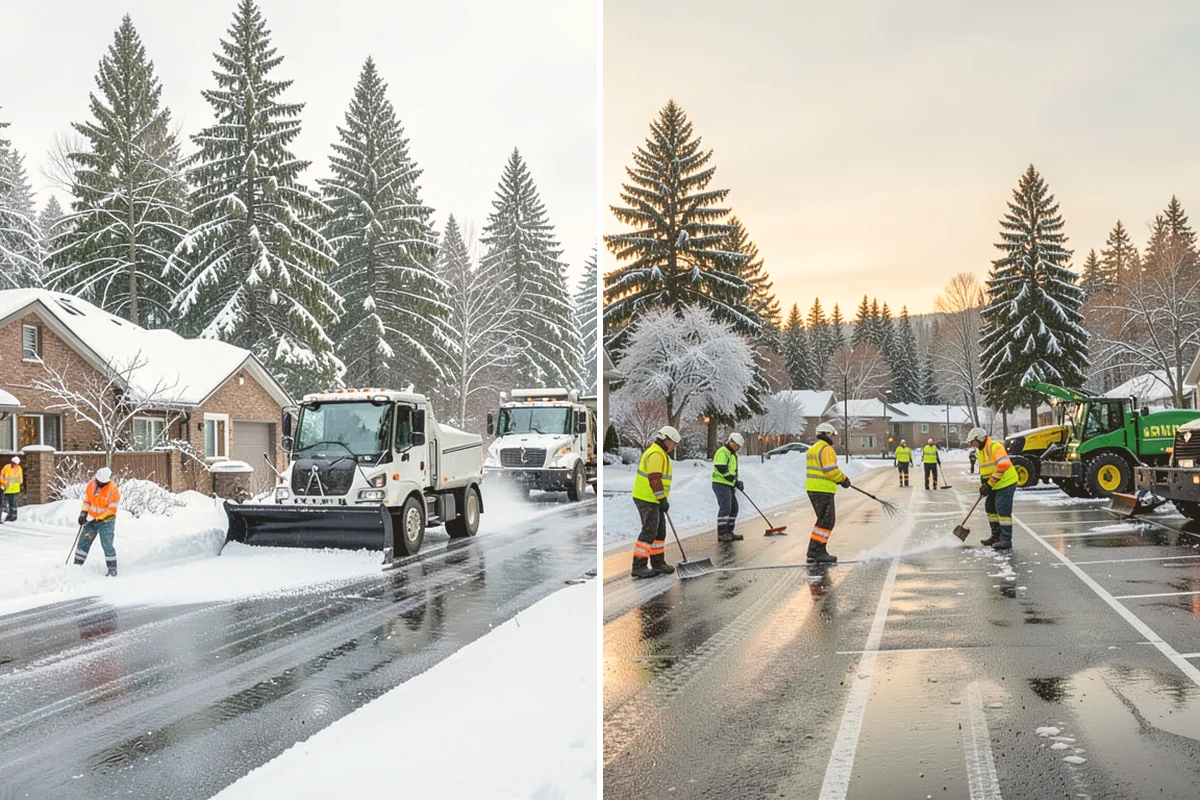 Ice Management Services in Bellevue, King County, WA - Assess the property for shade, drainage, and cold-air pooling zones