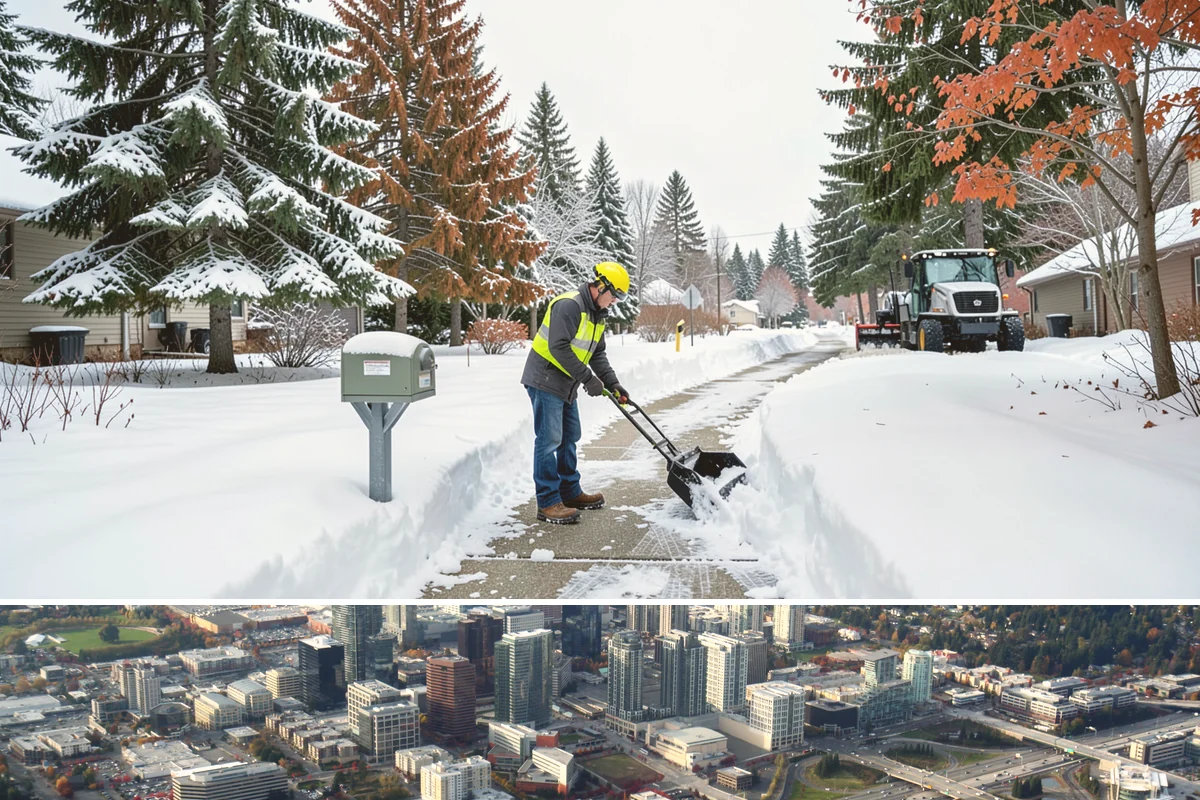 Ice Management Services in Bellevue, King County, WA - Ice management runs from late October through March in Western Washington, with the highest demand during Arctic outflow events...