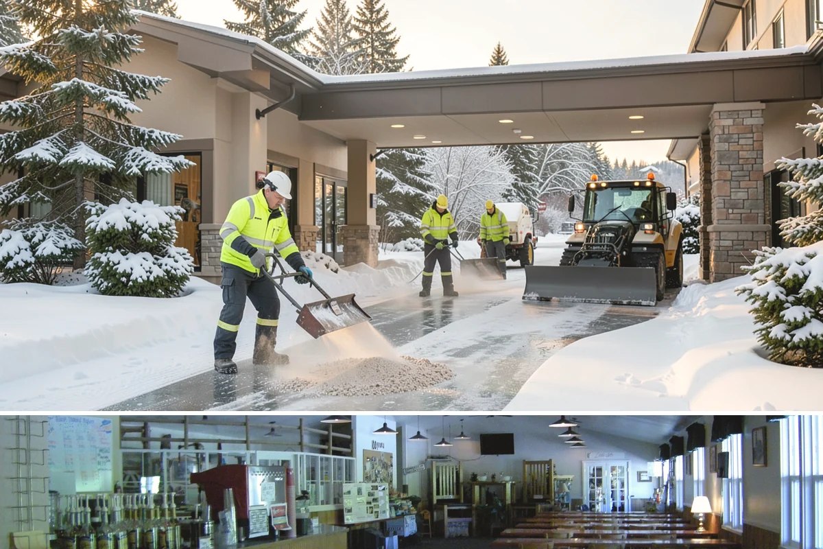 Ice Management Services in Black Diamond, King County, WA - Ice management runs from late October through March in Western Washington, with the highest demand during Arctic outflow events...