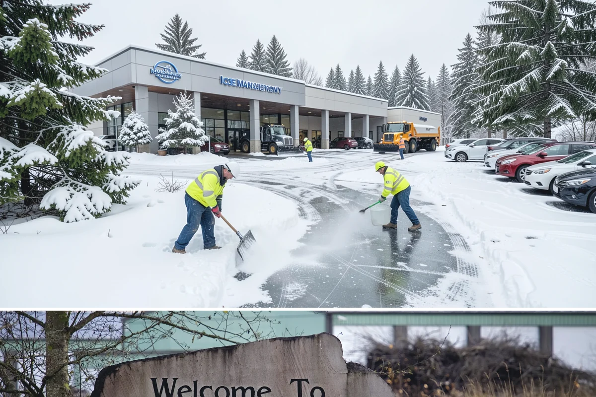 Ice Management Services in Buckley, Pierce County, WA - Ice management runs from late October through March in Western Washington, with the highest demand during Arctic outflow events...