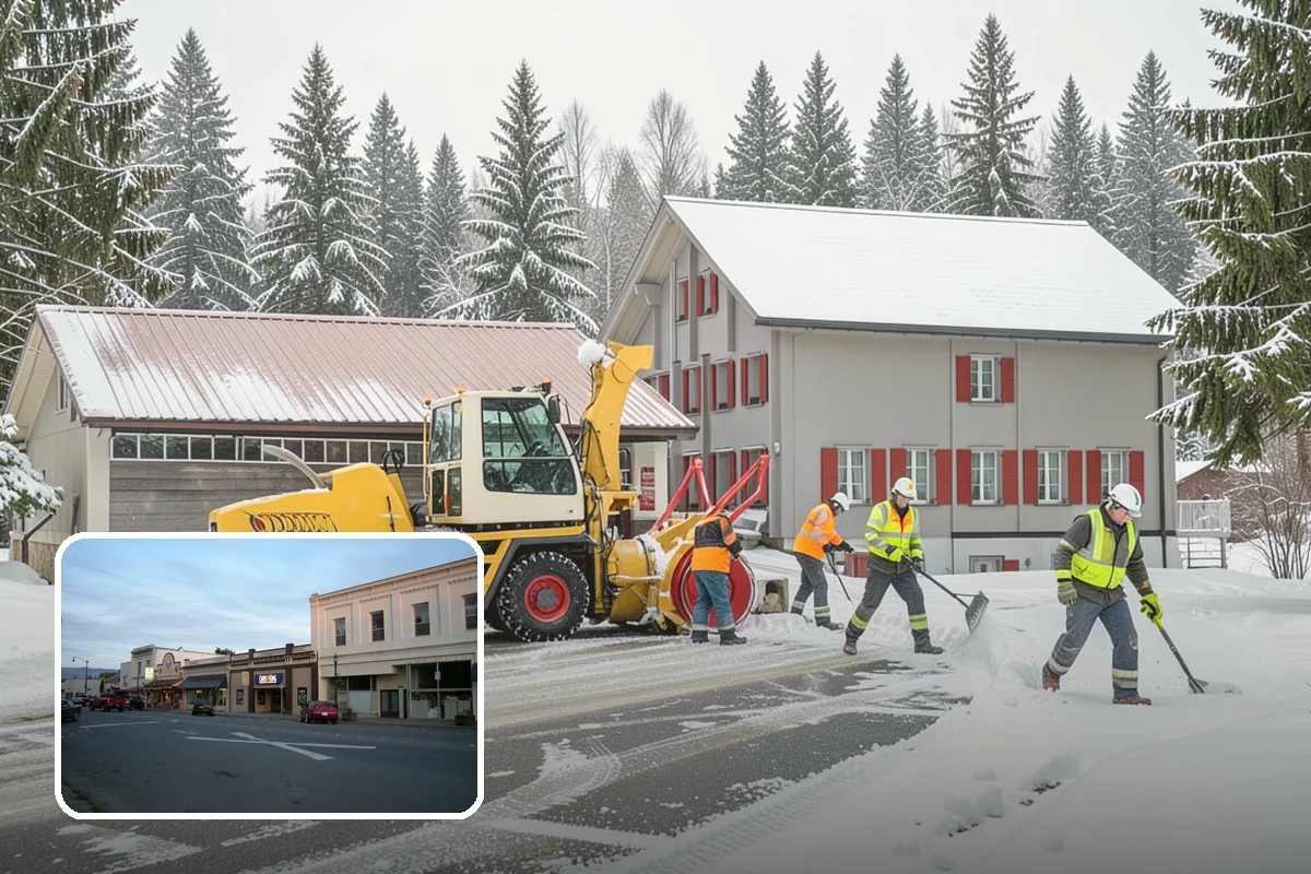 Ice Management Services in Burlington, Skagit County, WA - Prevents the overnight refreeze that causes most Puget Sound slip-and-fall claims