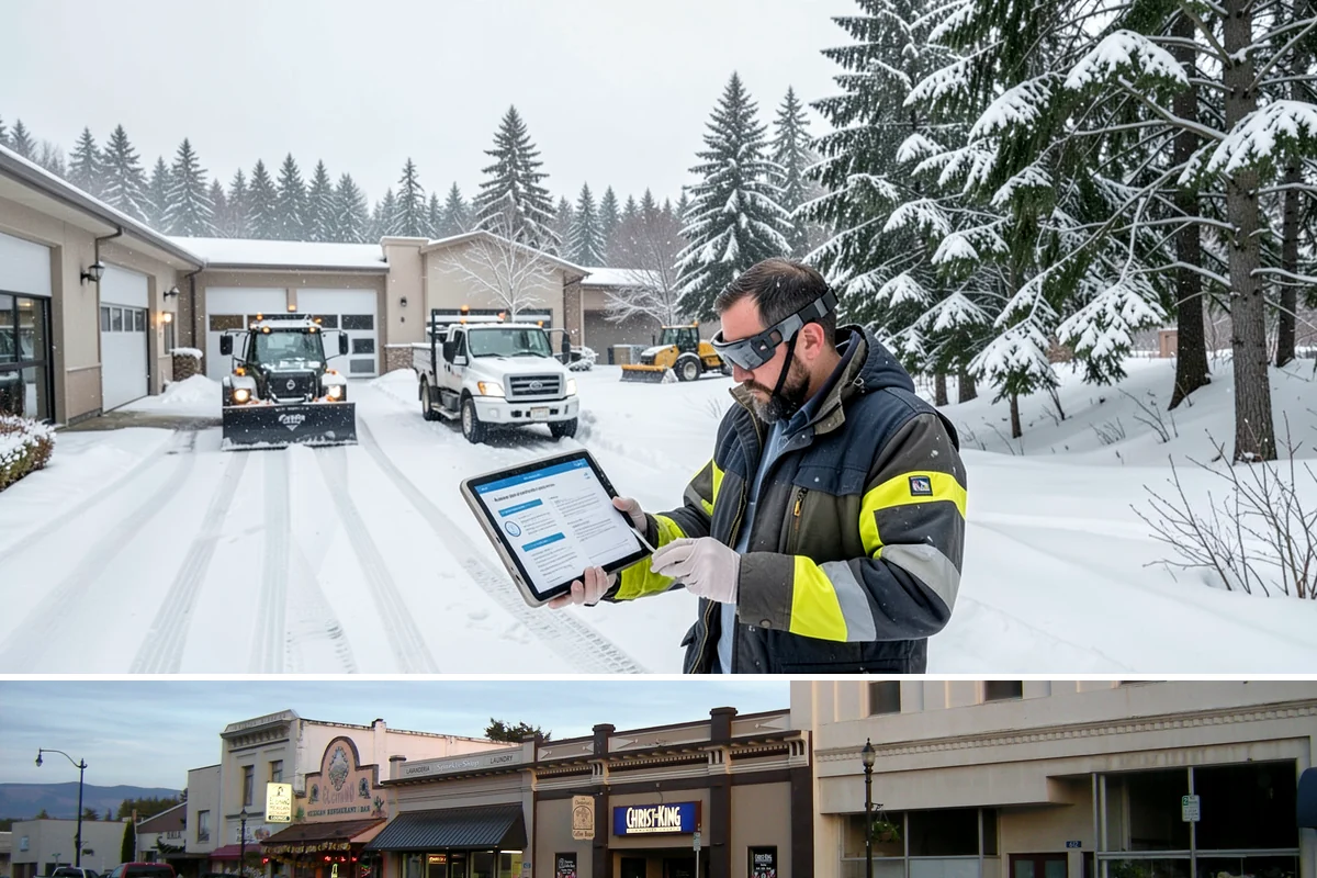 Ice Management Services in Burlington, Skagit County, WA - Ice management runs from late October through March in Western Washington, with the highest demand during Arctic outflow events...