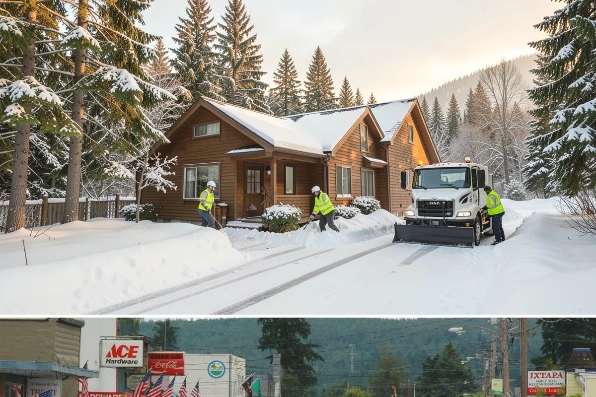 Ice Management Services in Carnation, King County, WA - Ice management runs from late October through March in Western Washington, with the highest demand during Arctic outflow events...