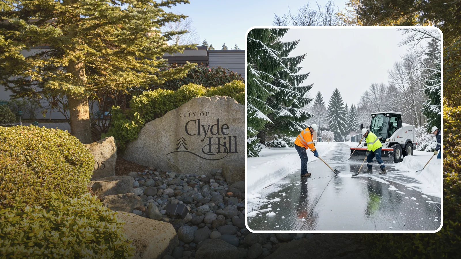 Ice Management Services in Clyde Hill, King County, WA - Comprehensive ice management keeps Western Washington properties safe through the freeze-thaw cycles that define our maritime...