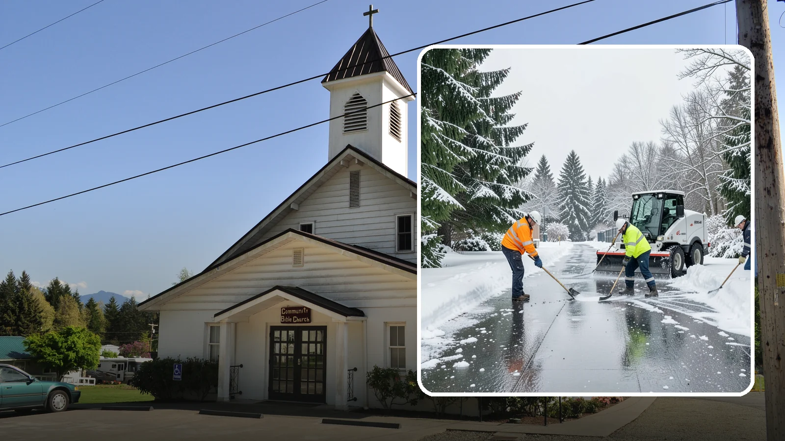 Ice Management Services in Concrete, Skagit County, WA - Comprehensive ice management keeps Western Washington properties safe through the freeze-thaw cycles that define our maritime...