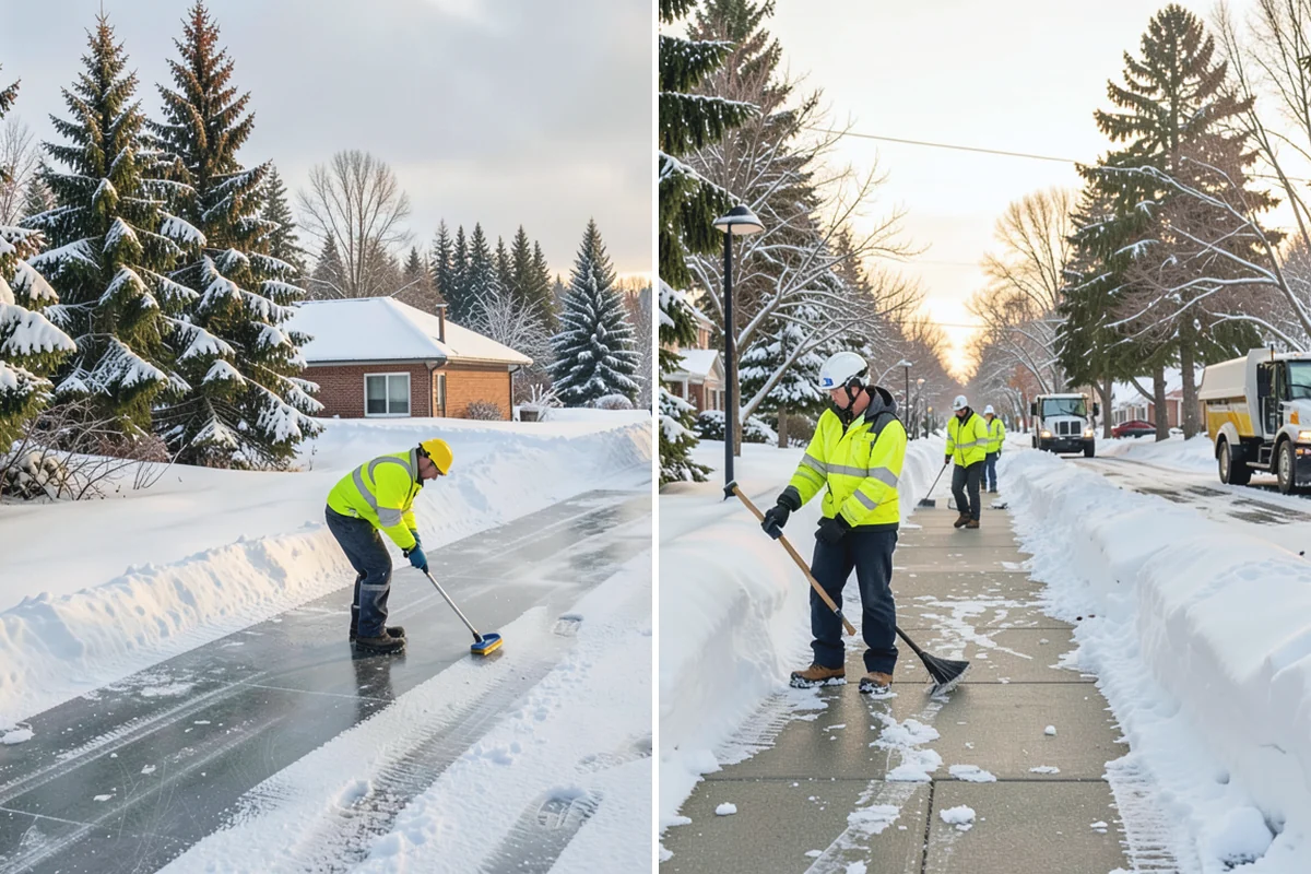 Ice Management Services in Coupeville, Island County, WA - Assess the property for shade, drainage, and cold-air pooling zones