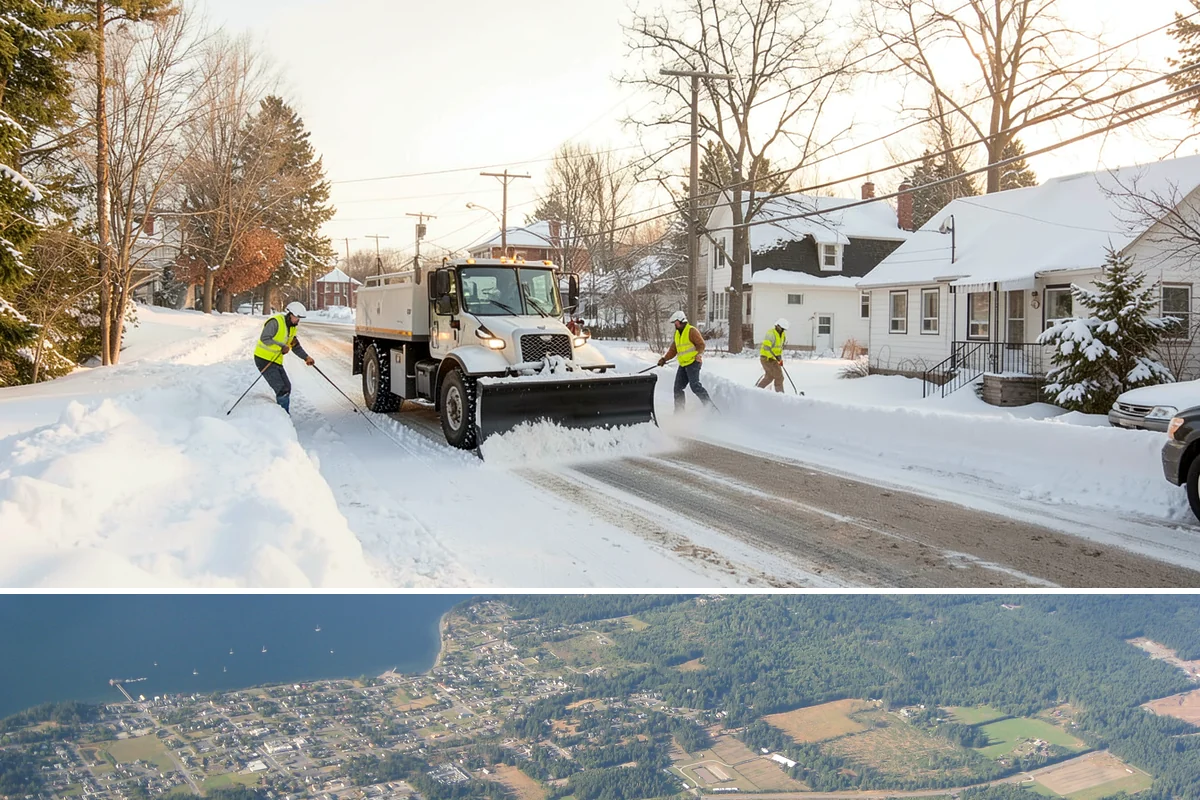 Ice Management Services in Coupeville, Island County, WA - Ice management runs from late October through March in Western Washington, with the highest demand during Arctic outflow events...