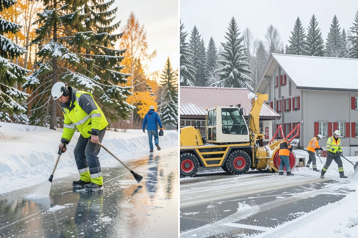 Ice Management Services in Darrington, Snohomish County, WA - Assess the property for shade, drainage, and cold-air pooling zones