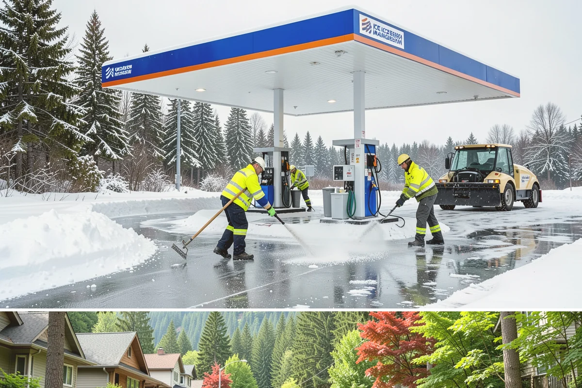 Ice Management Services in Darrington, Snohomish County, WA - Ice management runs from late October through March in Western Washington, with the highest demand during Arctic outflow events...