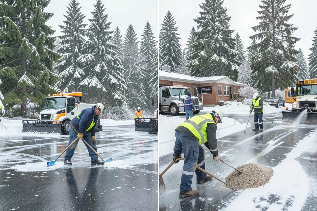 Ice Management Services in Duvall, King County, WA - Assess the property for shade, drainage, and cold-air pooling zones