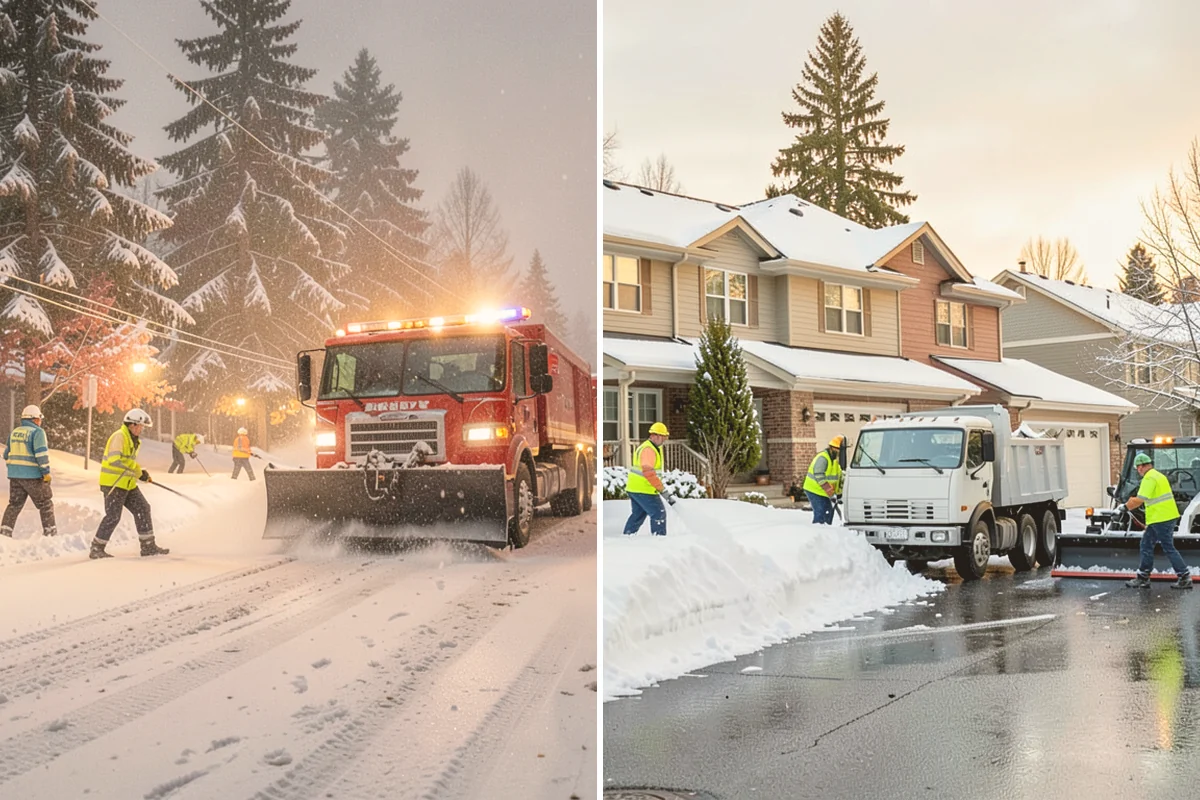 Ice Management Services in Eatonville, Pierce County, WA - Assess the property for shade, drainage, and cold-air pooling zones
