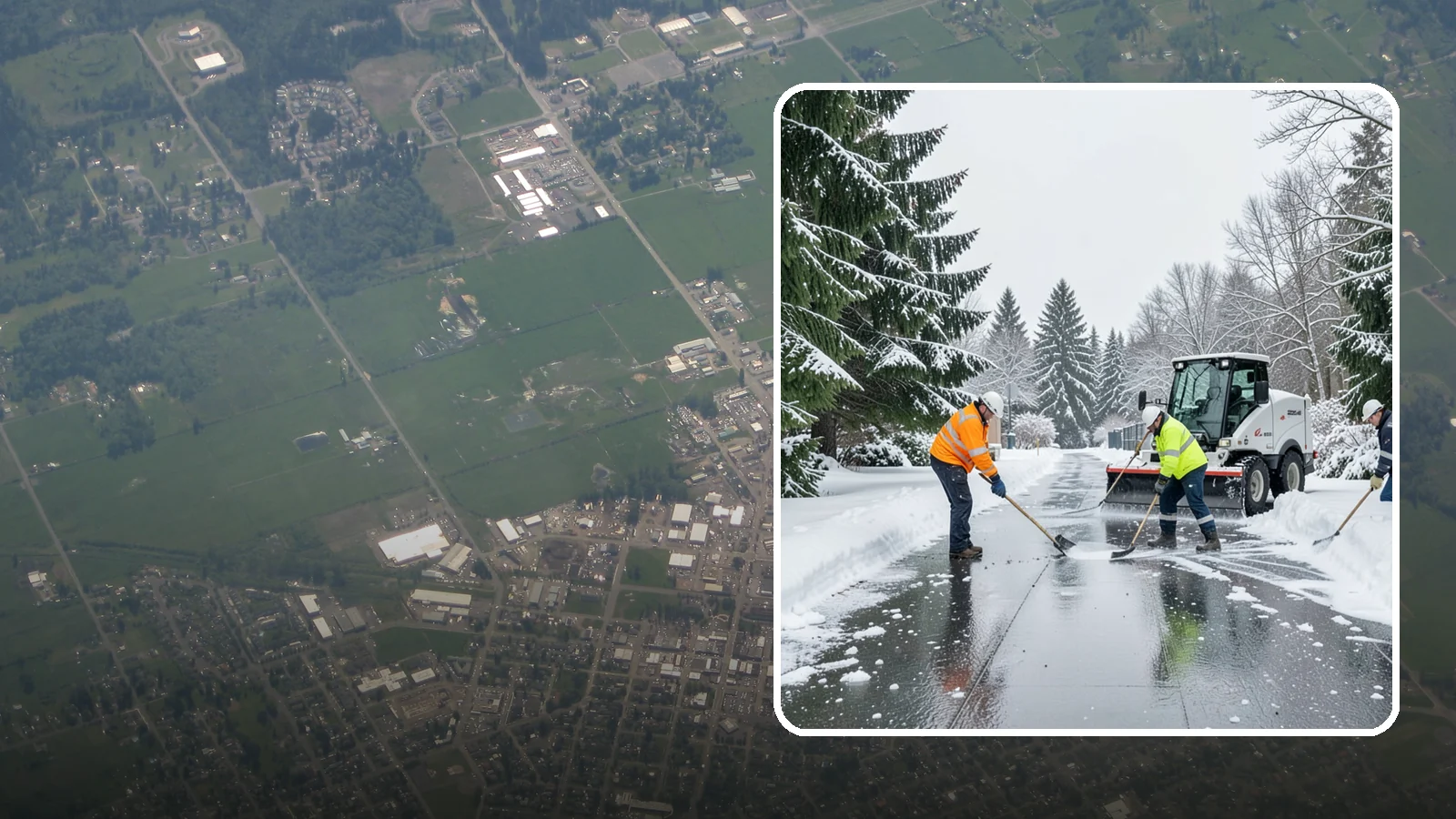 Ice Management Services in Enumclaw, King County, WA - Comprehensive ice management keeps Western Washington properties safe through the freeze-thaw cycles that define our maritime...
