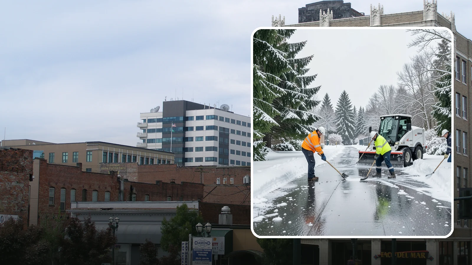 Ice Management Services in Everett, Snohomish County, WA - Comprehensive ice management keeps Western Washington properties safe through the freeze-thaw cycles that define our maritime...
