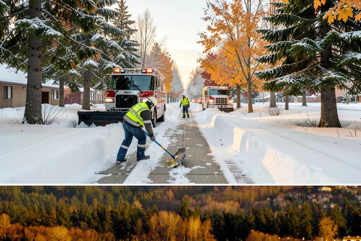 Ice Management Services in Kenmore, King County, WA - Ice management runs from late October through March in Western Washington, with the highest demand during Arctic outflow events...