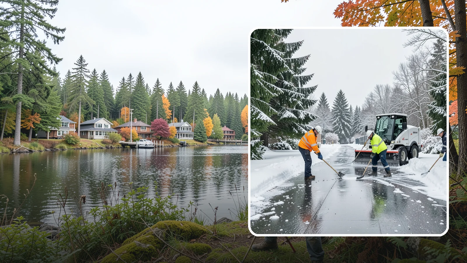 Ice Management Services in La Conner, Skagit County, WA - Comprehensive ice management keeps Western Washington properties safe through the freeze-thaw cycles that define our maritime...