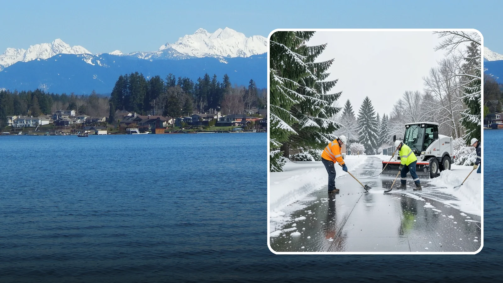 Ice Management Services in Lake Stevens, Snohomish County, WA - Comprehensive ice management keeps Western Washington properties safe through the freeze-thaw cycles that define our maritime...
