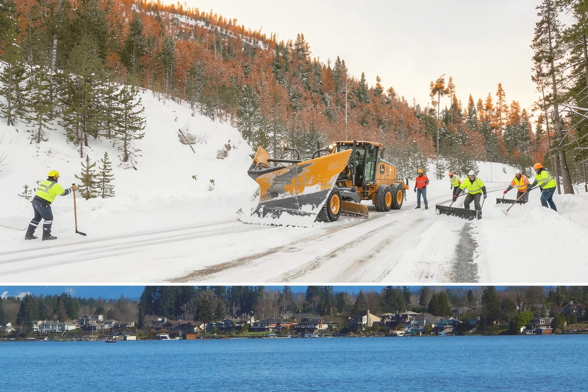 Ice Management Services in Lake Stevens, Snohomish County, WA - Ice management runs from late October through March in Western Washington, with the highest demand during Arctic outflow events...