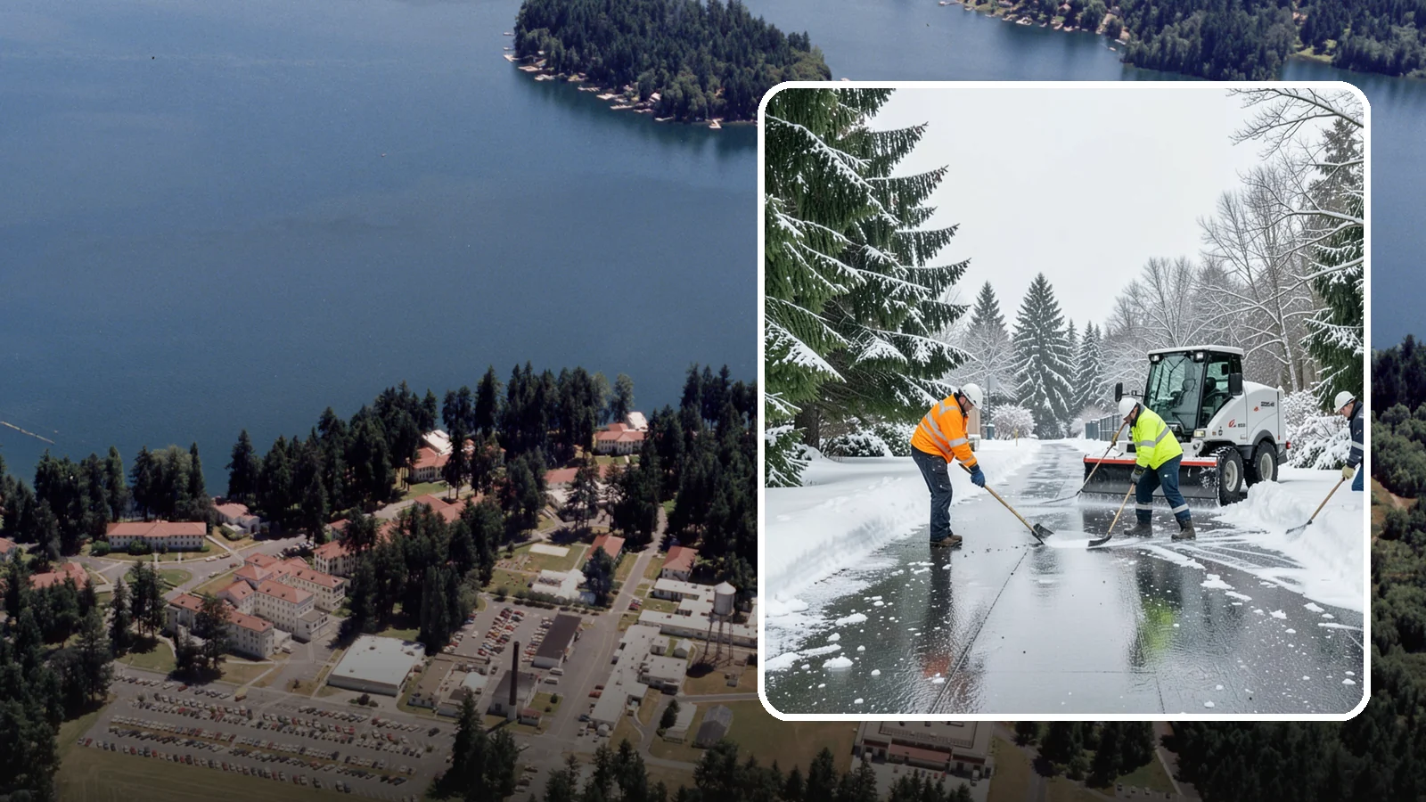 Ice Management Services in Lakewood, Pierce County, WA - Comprehensive ice management keeps Western Washington properties safe through the freeze-thaw cycles that define our maritime...
