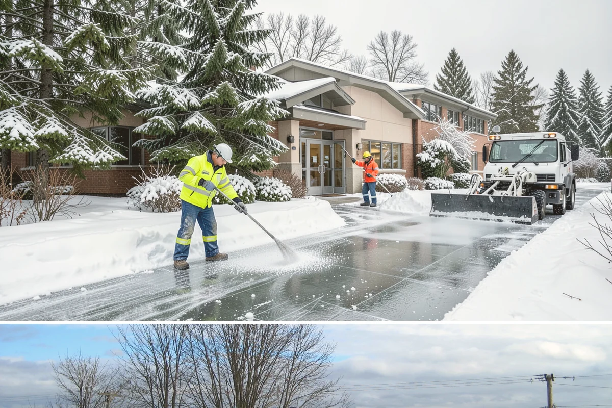 Ice Management Services in Langley, Island County, WA - Ice management runs from late October through March in Western Washington, with the highest demand during Arctic outflow events...
