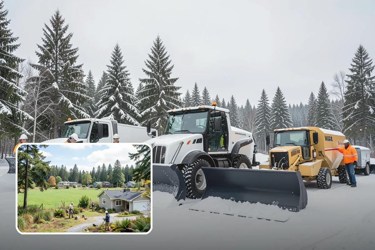 Ice Management Services in Lyman, Skagit County, WA - Prevents the overnight refreeze that causes most Puget Sound slip-and-fall claims