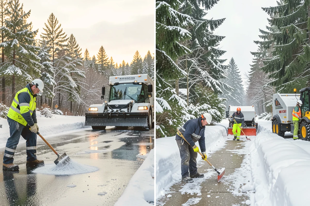 Ice Management Services in Lynnwood, Snohomish County, WA - Assess the property for shade, drainage, and cold-air pooling zones