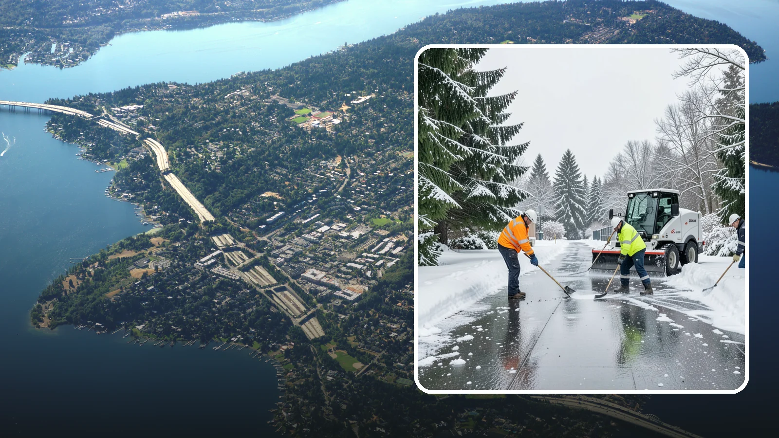 Ice Management Services in Mercer Island, King County, WA - Comprehensive ice management keeps Western Washington properties safe through the freeze-thaw cycles that define our maritime...