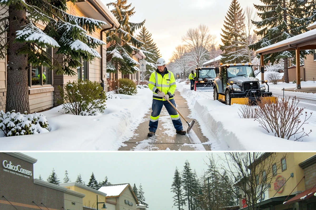 Ice Management Services in Mill Creek, Snohomish County, WA - Ice management runs from late October through March in Western Washington, with the highest demand during Arctic outflow events...