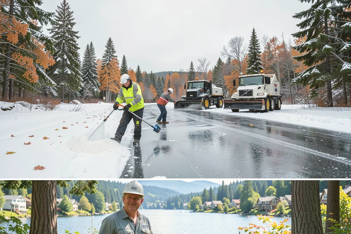 Ice Management Services in Milton, King County, WA - Ice management runs from late October through March in Western Washington, with the highest demand during Arctic outflow events...