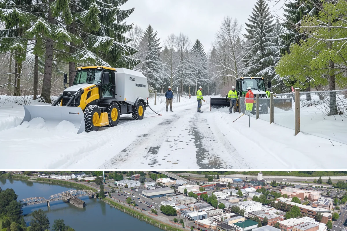 Ice Management Services in Mount Vernon, Skagit County, WA - Ice management runs from late October through March in Western Washington, with the highest demand during Arctic outflow events...