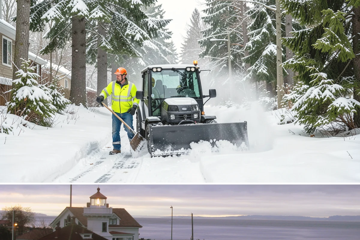 Ice Management Services in Mukilteo, Snohomish County, WA - Ice management runs from late October through March in Western Washington, with the highest demand during Arctic outflow events...