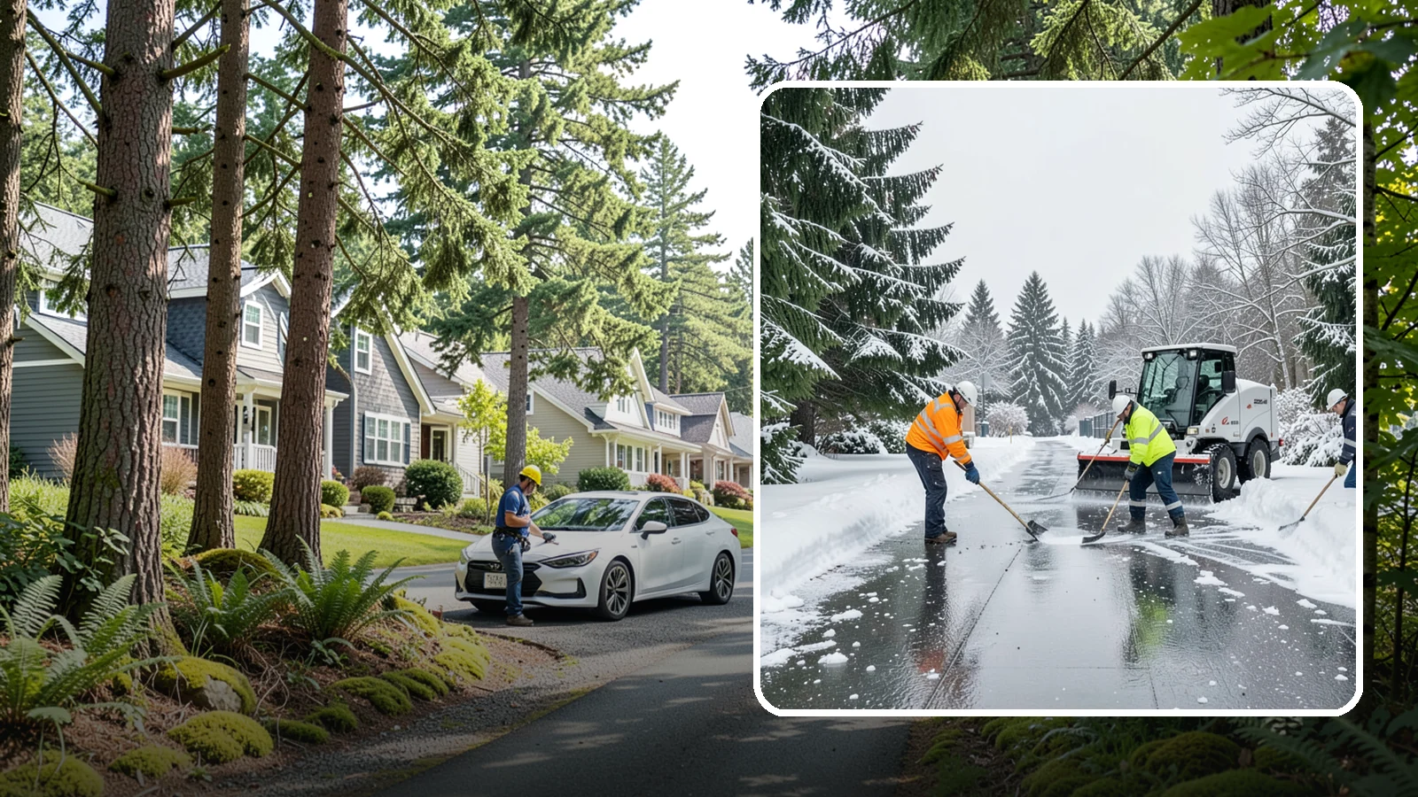 Ice Management Services in Normandy Park, King County, WA - Comprehensive ice management keeps Western Washington properties safe through the freeze-thaw cycles that define our maritime...