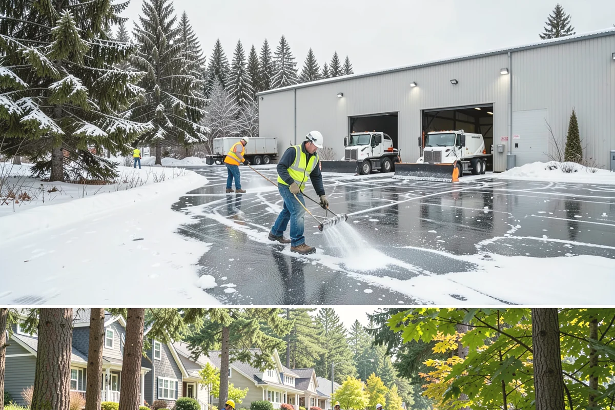 Ice Management Services in Normandy Park, King County, WA - Ice management runs from late October through March in Western Washington, with the highest demand during Arctic outflow events...