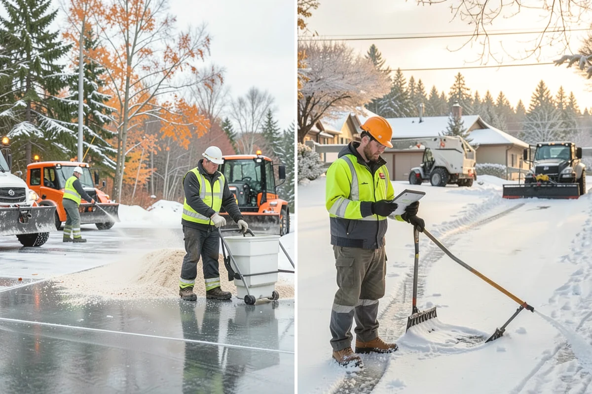 Ice Management Services in North Bend, King County, WA - Assess the property for shade, drainage, and cold-air pooling zones