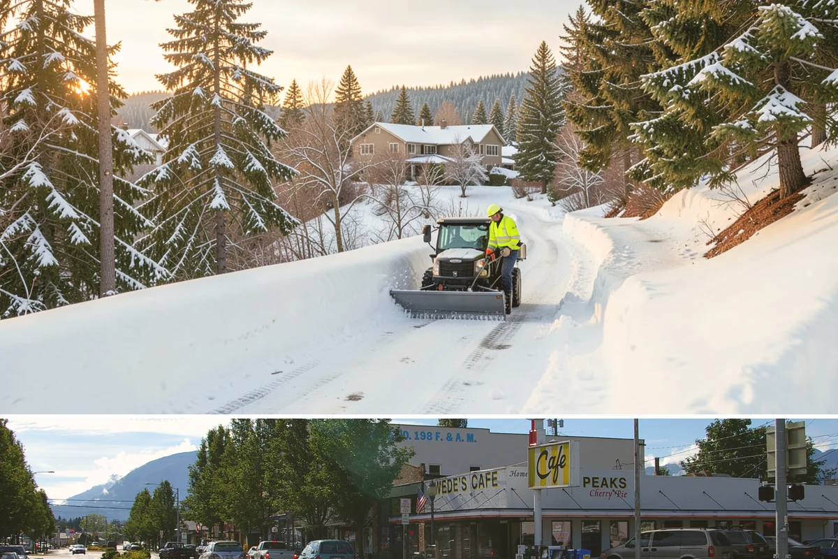 Ice Management Services in North Bend, King County, WA - Ice management runs from late October through March in Western Washington, with the highest demand during Arctic outflow events...