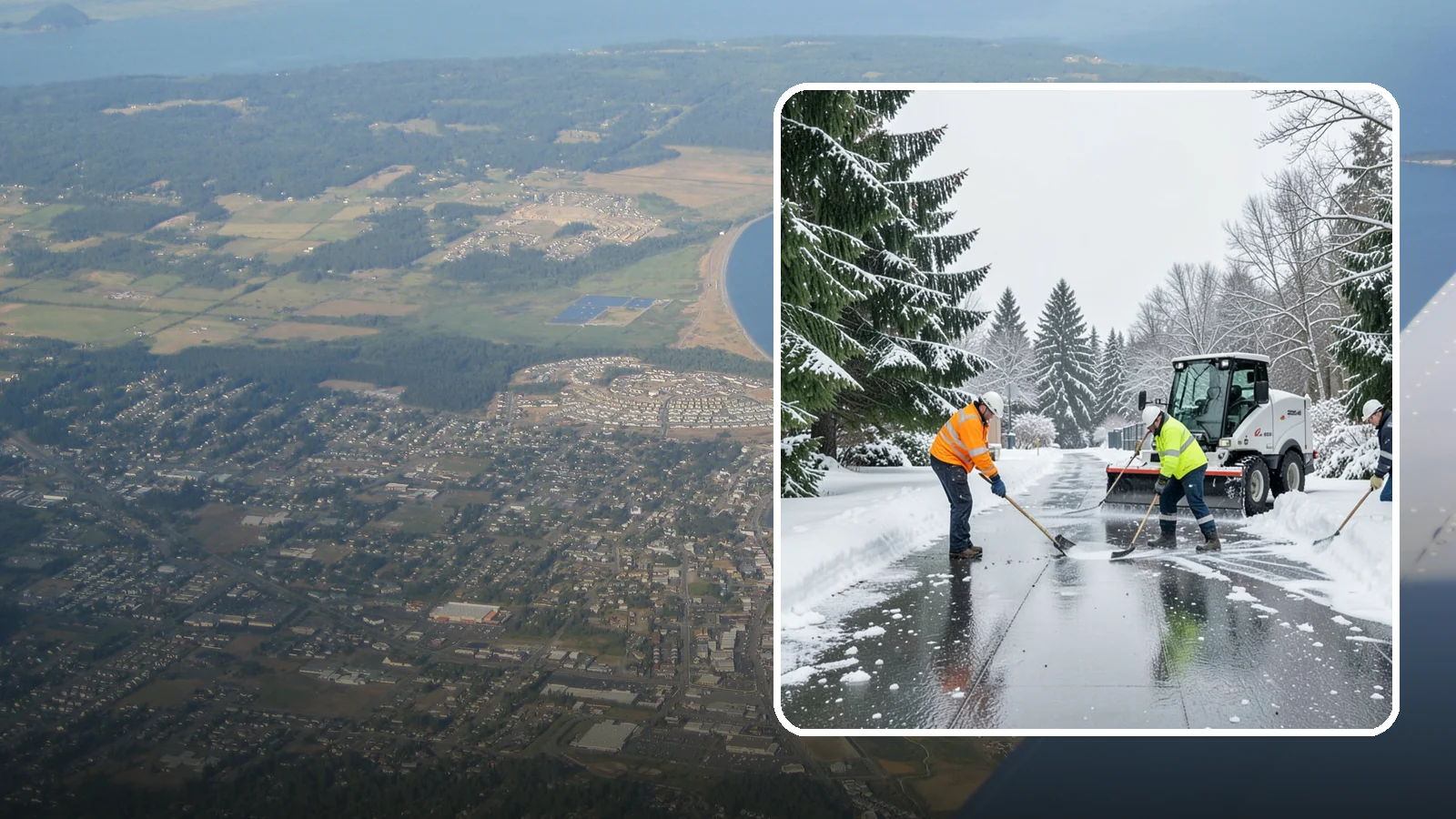 Ice Management Services in Oak Harbor, Island County, WA - Comprehensive ice management keeps Western Washington properties safe through the freeze-thaw cycles that define our maritime...