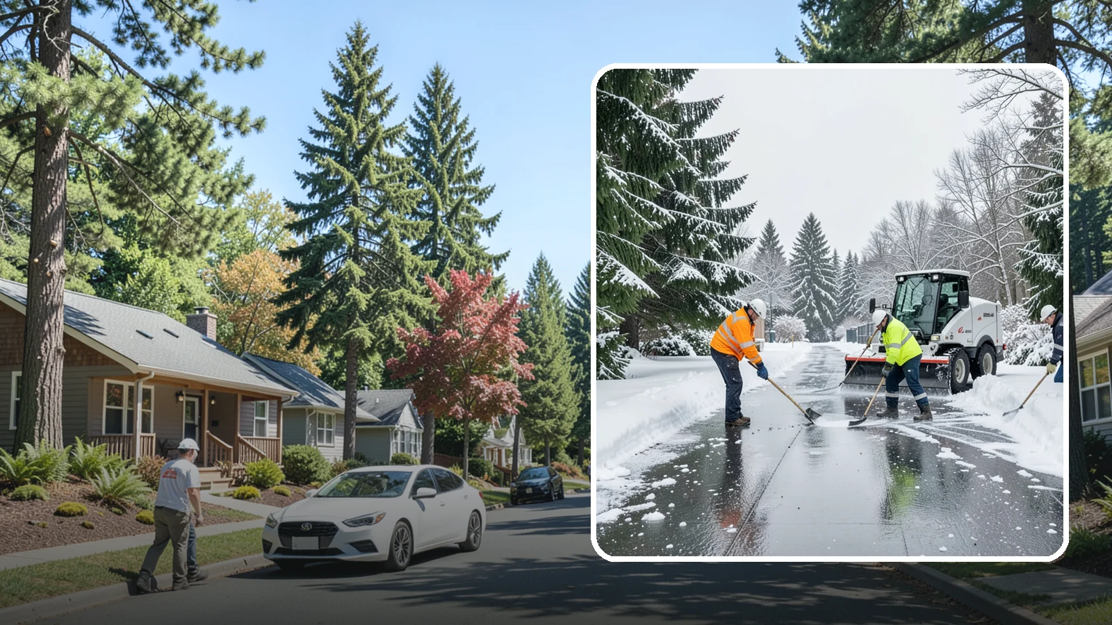Ice Management Services in Orting, Pierce County, WA - Comprehensive ice management keeps Western Washington properties safe through the freeze-thaw cycles that define our maritime...