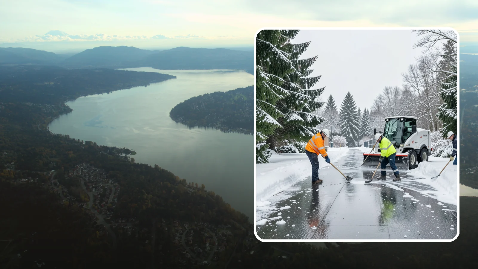 Ice Management Services in Sammamish, King County, WA - Comprehensive ice management keeps Western Washington properties safe through the freeze-thaw cycles that define our maritime...