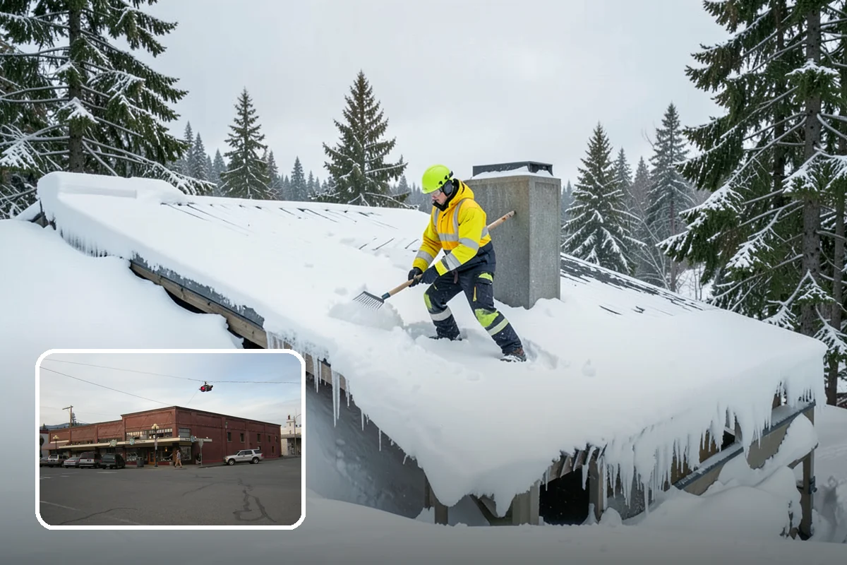 Ice Management Services in Sedro-Woolley, Skagit County, WA - Prevents the overnight refreeze that causes most Puget Sound slip-and-fall claims