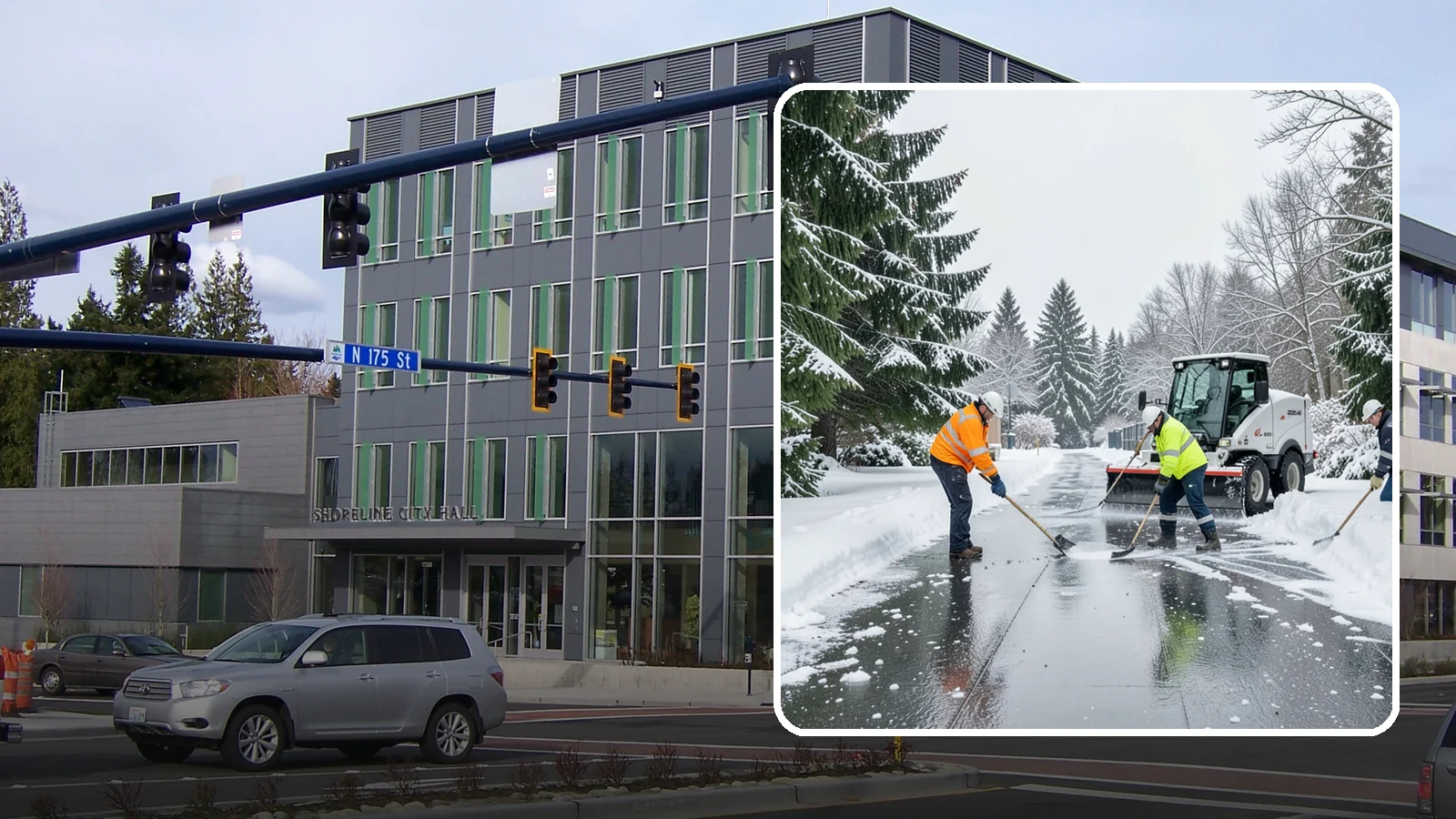 Ice Management Services in Shoreline, King County, WA - Comprehensive ice management keeps Western Washington properties safe through the freeze-thaw cycles that define our maritime...