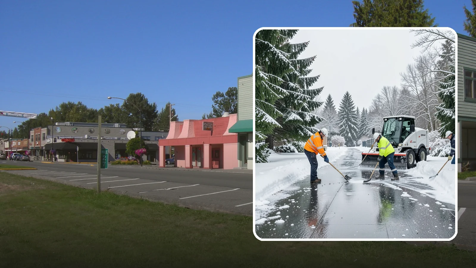 Ice Management Services in Snoqualmie, King County, WA - Comprehensive ice management keeps Western Washington properties safe through the freeze-thaw cycles that define our maritime...